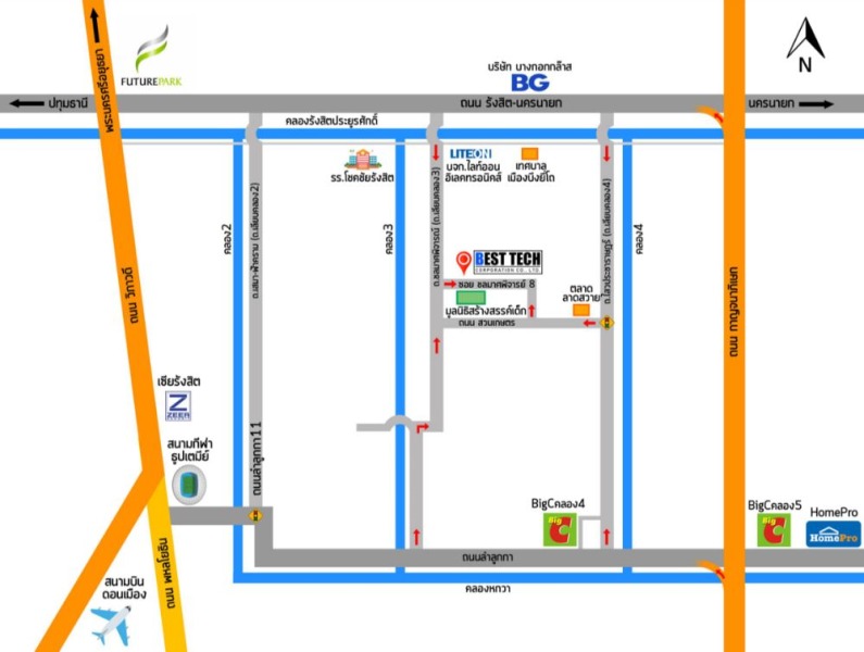 Photo map - BEST TECH CUSTOM MADE TEST CHAMBER